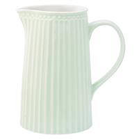 GreenGate Schenkkan / Waterkan Alice lichtgroen (1 liter) H 17.6 cm