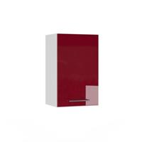 Vicco Hängeschrank 45 cm Bordeaux Hochglanz Küchenschrank Hängeschrank Küchenzeile Fame-Line bordeaux