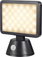 noname 2380484 LED-Außenwandleuchte 10W Warmweiß Schwarz