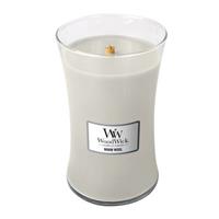 Woodwick Warm Wool kaars groot