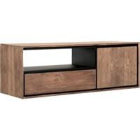 24Designs Metropole Hangend TV-Meubel Klein - B115 X H40 Cm - Teakhout