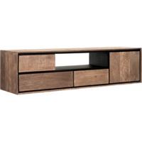 24Designs Metropole Hangend TV-Meubel Medium - B155 X H40 Cm - Teakhout