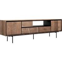 24Designs Metropole TV-Meubel Groot - B195 X D40 X H60 Cm - Teakhout