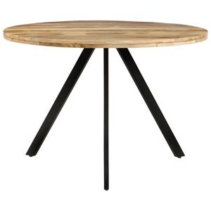 vidaxl Eettafel 110x75 cm massief mangohout