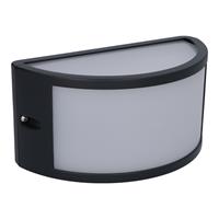 HOFTRONIC™ Norton LED wandlamp Diffuus - E27 Fitting - Moderne muurlamp max. 18 Watt - IP54 voor binnen en buiten - Dubbelzijdig - Zwart