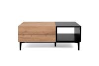 Yomonda Finori Couchtisch Emma, Artisan Oak / Schwarz braun/schwarz