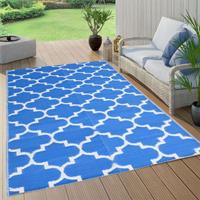 VidaXL Buitenkleed 120x180 Cm Polypropeen Blauw