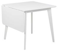 ebuy24 Esstisch Roxby Esstisch mit 1 zusätzlichen Platte weiß.