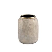 Ptmd Collection Astleigh Bloempot  20 x 20 x 25 cm  Keramiek  Goud