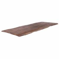 HomingXL Boomstamtafelblad massief Acacia Oud Hout | 160 x 100 cm | Bladdikte 5 cm