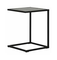 MUST Living Laptoptafel Mont Blanc Basalt, 40 x 40cm - Zwart