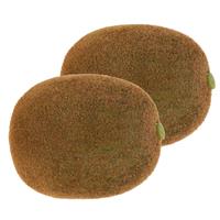 Bellatio Set van 6x stuks kunstfruit/nepfruit kiwi van 6 cm -