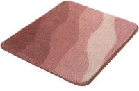 Kleine Wolke Badematte »Malena« , Höhe 20 mm, rutschhemmend beschichtet, fußbodenheizungsgeeignet, Badteppich, Wellen Design, Farbverlauf, Hoch-Tief Effekt, waschbar