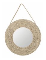 MUST Living Spiegel Riva Zeegras, 51cm - Naturel