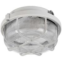 dekolight Deko Light Syrma Rund Grau 401016 Buitenplafondlamp, Buitenlamp (wand) E27 Grijs