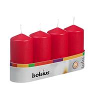 Bolsius Stompkaars 100/48 rood