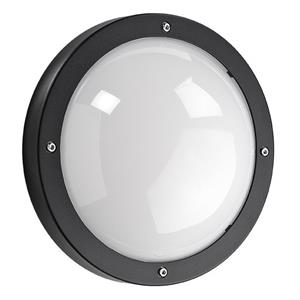 SG Lighting SG Primo LED wandarmatuur 12W 4000K IP65 IK10 mat zwart sensor 644573