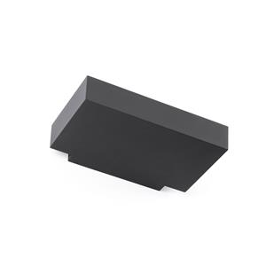 Allure LED wandlamp donker grijs 30W 2000 lumen 3000K Tore wall lamp