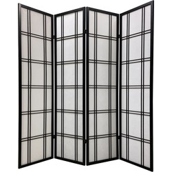 Fine Asianliving Japans Kamerscherm Shoji B180xH180cm Scheidingswand