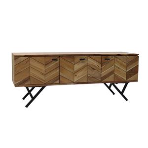 KantoormeubelenPlus TV-meubel Sulkava acaciahout 130 x 40 x 51 cm