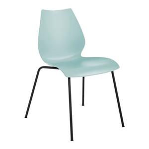 Kartell Maui Bureaustoel - Zwart/Pale Blue