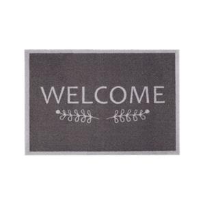 Sencys Hamat schoonloopmat Mondial home antraciet 40X60CM