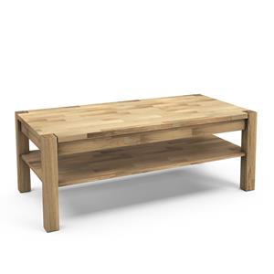LA REDOUTE INTERIEURS Salontafel in geolied eikenhout, Adelita