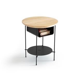 LA REDOUTE INTERIEURS Nachttafel in metaal en hout, Bangor
