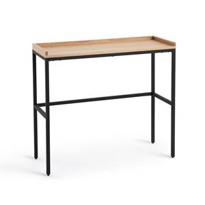 LA REDOUTE INTERIEURS Console in eik en metaal Volga