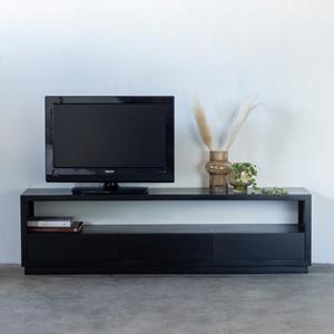 Giga Meubel Tv-meubel Luxurious Zwart 150cm - 