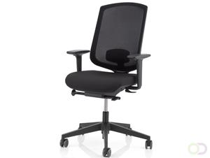 OfficeDeals Bureaustoel Euporie - Zwart - Ergonomisch