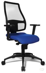 Bureaustoel Topstar synchro net blauw