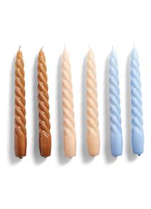 Hay Candle Twist kaars set van 6