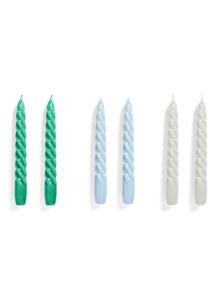 Hay Candle Twist kaars set van 6