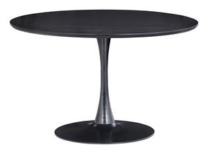 Woood Ronde Eettafel Sammy 120cm - Zwart