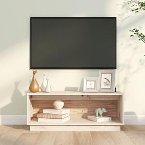 VidaXL Tv-meubel 90x35x35 cm massief grenenhout