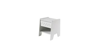 Vipack Nachtkast Wynnie - 40 x 45 x 40 cm - wit
