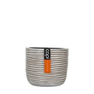 Capi Pot Bol Rib 24x21 Ivoor