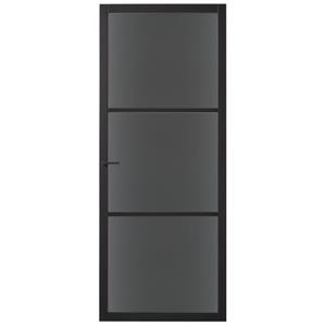 CanDo Industrial binnendeur Scampton rookglas opdek rechts 83x211,5 cm
