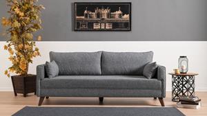 Risa Home 3-zits Bank Bella Grijs