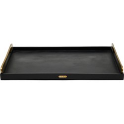 Rivièra Maison Maison Dienblad Rechthoek Zwart - Manhattan Serving Tray - Zwart