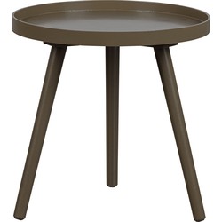 Woood Sasha Bijzettafel 41 cm - Hout - Bruin - Set van 2