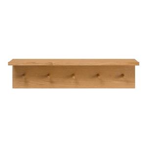 Ferm Living Place Garderobenleiste mit Ablage 5 Haken Eiche