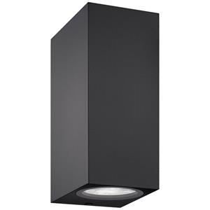 Wiz LED Wandleuchte RGBW in Schwarz 2x 5W 345lm