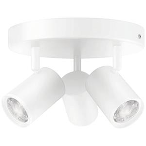 WiZ IMAGEO  Spots 3x5W W 22-65K RGB RD 8719514554511 LED-plafondlamp 15 W Energielabel: F (A - G) RGBW Wit