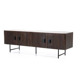 Countrylifestyle TV meubel Remi 4-drs bruin