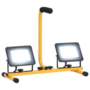 VidaXL Spotlight Met Handvat Led 2x30 W Koudwit