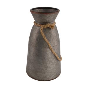 Dijk Natural Collections Vaas Metaal-grijs-ø21.2x36.7cm
