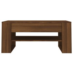 VidaXL Salontafel 102x55x45 cm bewerkt hout bruineikenkleurig