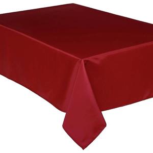 Atmosphera Tafelkleed Rechthoekig 240 X 140 Cm Rood Polyester - Tafellakens